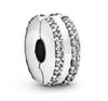 Clip Brillante Doble Linea